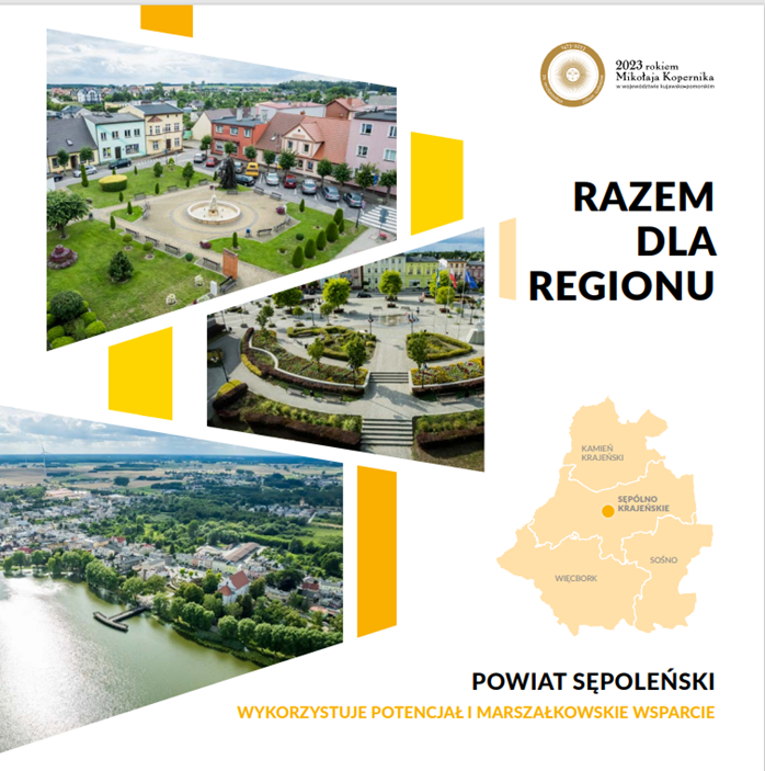 Okładka Razem dla regionu - powiat sępoleński