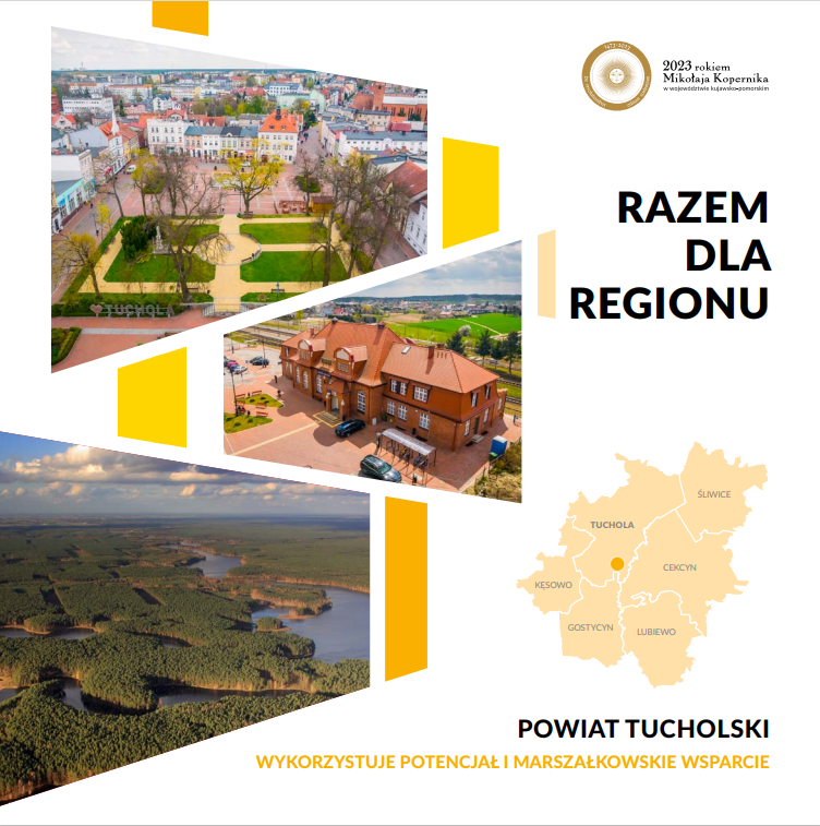 Okładka Razem dla regionu - powiat tucholski